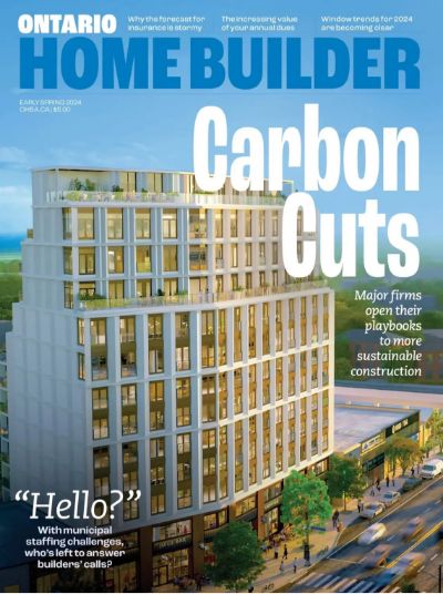 Ontario Home Builder Magazine - Early Spring 2024