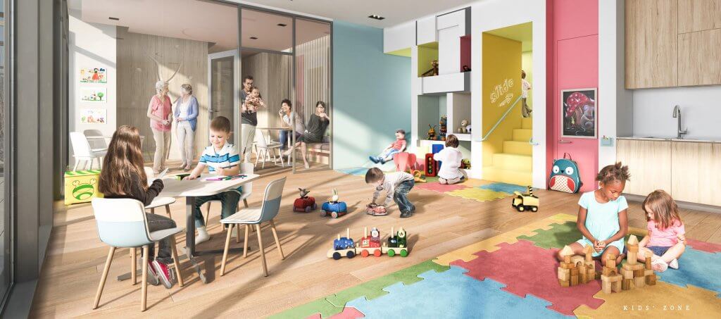 Family condos with amenities for children