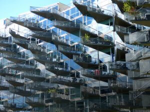 VM Houses student housing, Tietgenkollegeit, Copenhagen