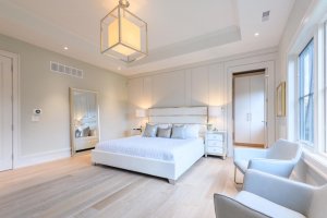 High ceilings in luxury estate home