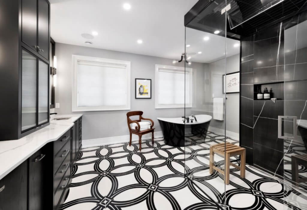 A bathroom renovation by Amsted Design Build Ontario Renovator of the Year