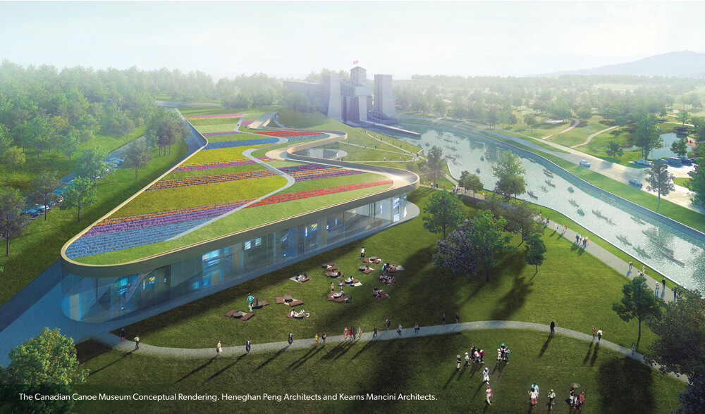 2019 Innovation Award Winner is Enbridge for the Canadian Canoe Museum